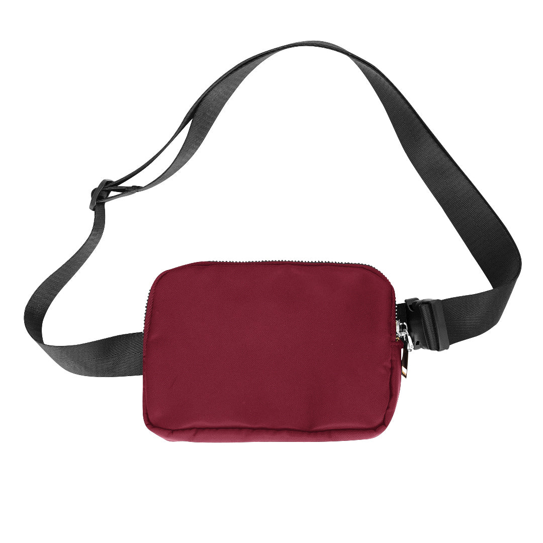 Burgundy-Black Strap