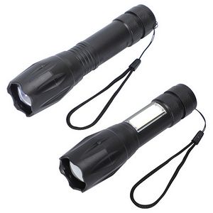 Best Buddy Tools ® Duo Beam Rechargeable LED and COB Flashlight