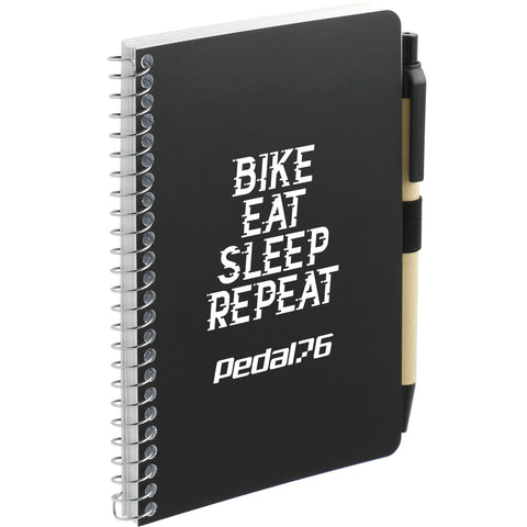 4'' x 6'' FSC® Mix Pocket Spiral Notebook with Pen