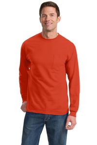 Port & Company® Men's Long Sleeve Essential Pocket T-Shirt