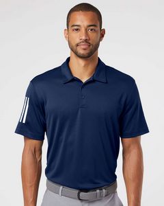 Adidas® Floating 3-Stripes Polo
