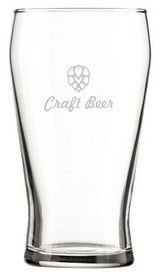 ~ Crown Viking pilsner 16oz clear glass - Bulk Packaging/Pallet