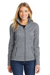Port Authority® Ladies' Digi-Stripe Fleece Jacket