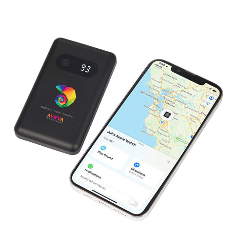 Find My 5000 mAh 18W PD Power Bank/Digital Display