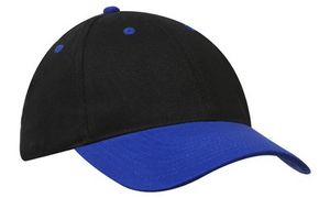 000953 Brushed Heavy Cotton 6 Panel Cap