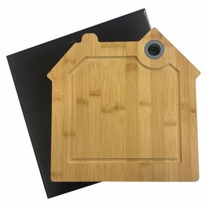 House Shape Bamboo Cutting Board (3-5 Days) (New Design)