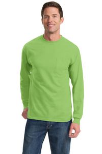 Port & Company® Men's Long Sleeve Essential Pocket T-Shirt