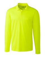 Clique Spin Eco Performance Pique Long Sleeve Mens Polo