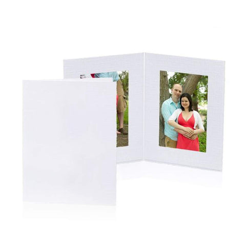 Perkins Double Folder - White