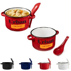 20 Oz. Campfire Soup Bowl w/Spoon