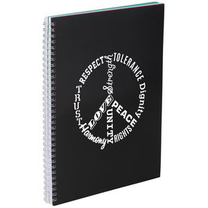 8.5'' x 11'' FSC® Mix Remark 5-subject Notebook
