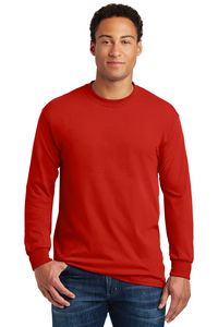 Gildan® Men's Heavy Cotton™ 100% Cotton Long Sleeve T-Shirt