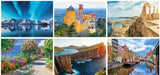 Scenic Europe Spiral Wall Calendar