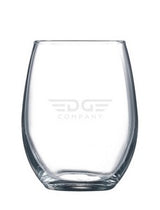 Veranda 9oz stemless wine - Etched