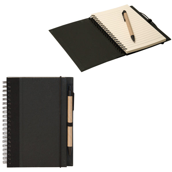 Recycled Cardboard Notebook: 70 sheets