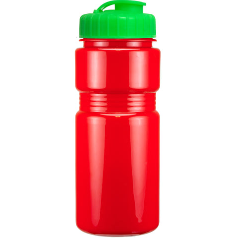 20 Oz. Recreation Bottle w/ Flip Top Lid - Solid Colors