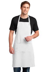 Port Authority® Easy Care Extra Long Bib Apron w/Stain Release