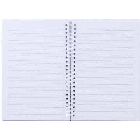 5.5'' x 8.5'' Spiral Notebook with Clear Pocket