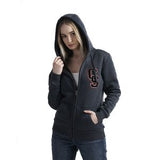 Yolo Ladies Full Zip Hooded Sweatshirt w/Sherpa Fleece