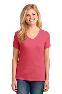 Port & Company® Ladies' Core Cotton V-Neck T-Shirt