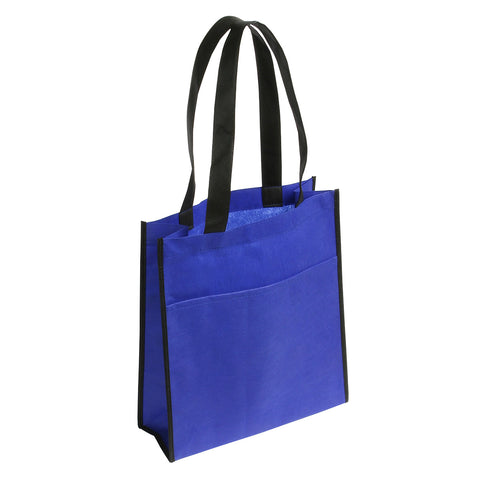 Peak Non-Woven Tote Bag with Pocket