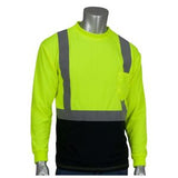 Yellow/Black/Silver Blank Front View