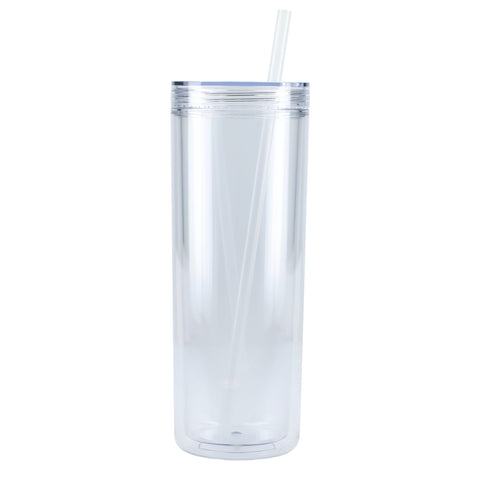 Chroma Recycled Acrylic Skinny Tumbler 16oz