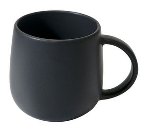 Berkeley 18oz matte black ceramic mug in Ripple box - Etched