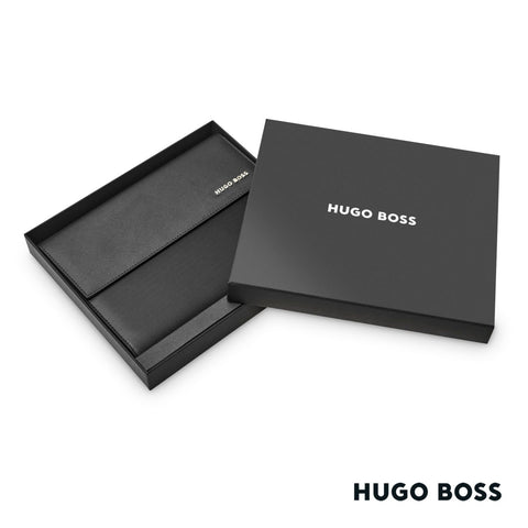 Hugo Boss Pinstripe A5 Folder