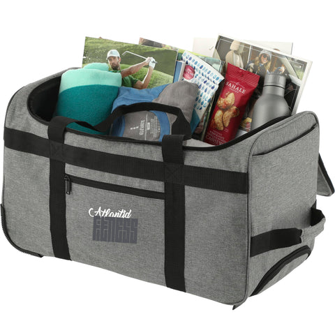 Graphite Recycled Wheeled Duffle Bag