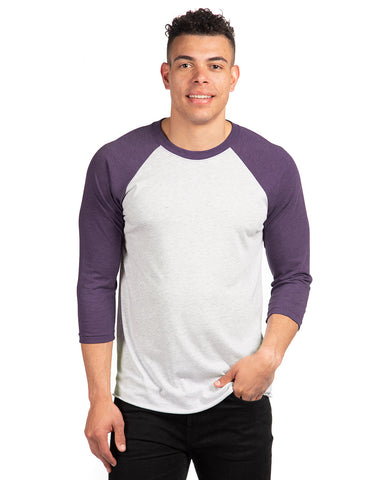 Next Level® Unisex Triblend Three-Quarter Raglan T-Shirt