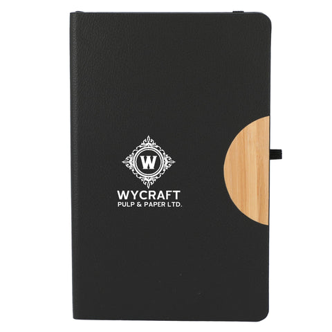 5.5'' x 8.5'' Kaya Recycled PU and Bamboo Journal