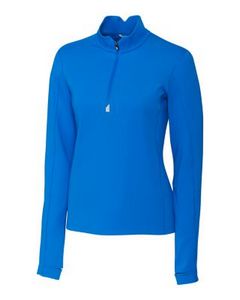 Cutter & Buck Traverse Stretch Quarter Zip Womens Pullover