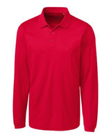 Clique Ice Pique Mens Long Sleeve Tech Polo