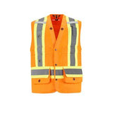 Hi-Vis Orange/Silver/Yellow Blank