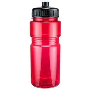 20 Oz. Translucent Recreation Bottle w/ Push Pull Lid
