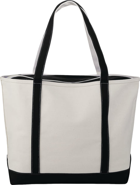 Baltic 24oz Cotton Canvas Tall Zippered Boat Tote