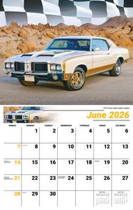 Galleria Wall Calendar 2026 Road Warriors
