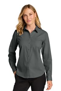 Port Authority® Womens Long Sleeve Nailhead Easy Care Shirt