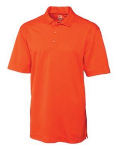 Cutter & Buck CB Drytec Genre Textured Solid Mens Polo