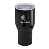 Black/Clear Logo Front View