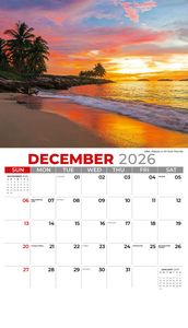 Galleria Wall Calendar 2026 Sun Sand & Surf