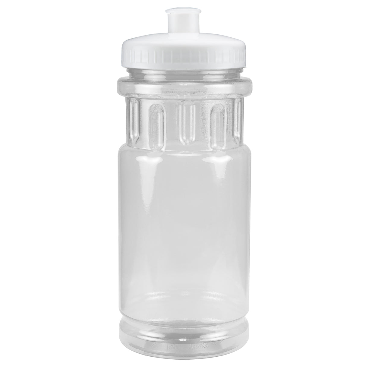 Translucent Clear/White Lid