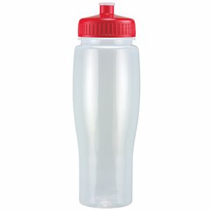 24 Oz. Contour Translucent Bottle w/ Push Pull Lid