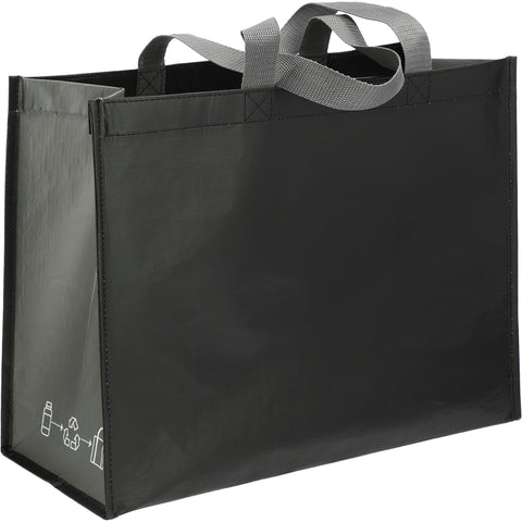 rPET Laminated Matte Shopper Tote