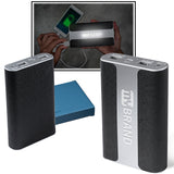 Leeman™ Light-Up-Your-Logo Power Bank