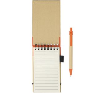 5'' x 4'' FSC® Mix Recycled Jotter with Pen