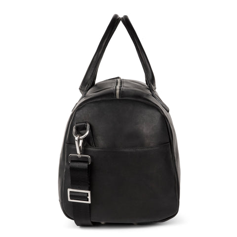 Bugatti Sartoria Leather Duffle bag - Black