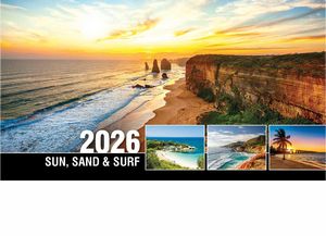 Galleria Sun, Sand & Surf Desk Tent Calendar