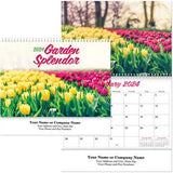 Garden Splendor Spiral Wall Calendar